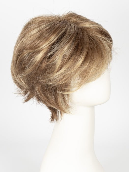 MAPLE-SUGAR | Light Honey Brown base with Strawberry Blonde highlights