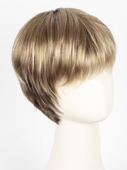 DARK SAND ROOTED 14.16.12 | Light Brown base with Lightest Ash Brown and Medium Honey Blonde Blend and Dark Roots