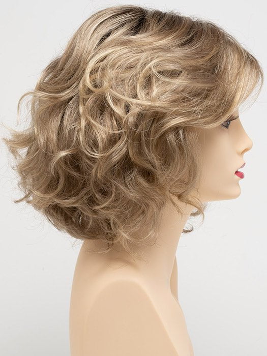 SAHARA BLONDE | Softer Dark Blonde with Light Golden Blonde, and features Chestnut Roots