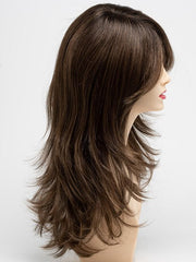 MACCHIATO | A blend of Chestnut Brown and Soft Dark Blonde with Dark Brown Roots