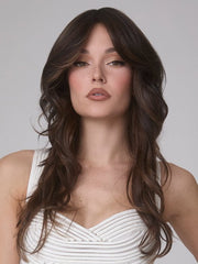 Medium Wavy TP Mono | Synthetic Hair Topper (Mono Top)