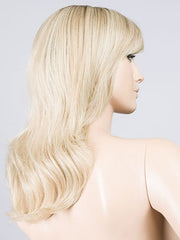 CHAMPAGNE ROOTED | Lightest Ash Blonde and Lightest Golden Blonde with Light Strawberry Blonde Blend and Shaded Roots