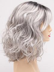 STERLING SHADOW | Medium Salt-and-Pepper Grey with Darker Brown Roots