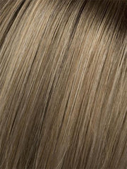 Champagne-Rooted | Light Beige Blonde, Medium Honey Blonde, and Platinum Blonde Blend with Dark Roots