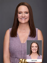 easiPart XL Wide HH 14” | Human Hair Topper (Mono Top)