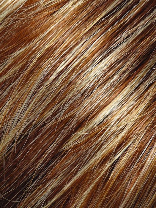 FS26/31 CARAMEL SYRUP | Medium Natural Red Brown with Medium Red Gold Blonde Bold Highlights