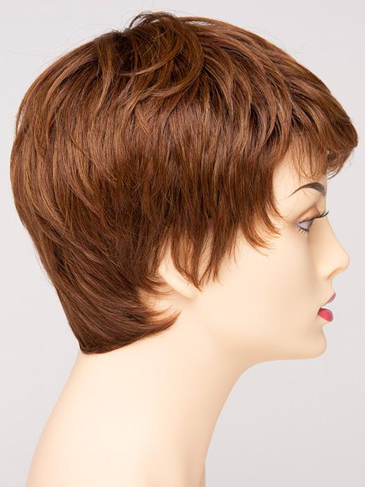 CREAMED COFFEE | Medium Brown roots and base with Cinnamon and Golden Blonde highlights