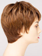 GOLDEN NUTMEG | Medium Brown roots with overall Warm Cinnamon base and Golden Blonde highlights