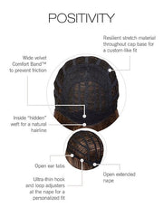 Positivity | Synthetic Wig (Basic Cap)