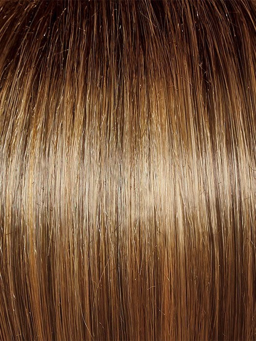 GL14-16SS SS HONEY TOAST | Chestnut brown base blends into multi-dimensional tones of medium brown and dark golden blonde.