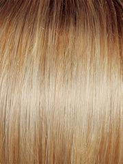 GL14-22SS SS SANDY BLONDE | Dark golden blonde base blends into multi-dimensional tones of medium gold blonde and light beige blonde