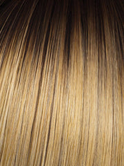 SS MEDIUM BLONDE | Medium Blonde with Warm Highlights & Dark Brown Roots