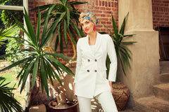 Sienna Boho Printed Turban Set - 2197