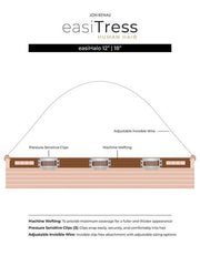 easiHalo 18" | Human Hair Extension | Halo