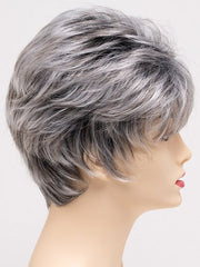 STERLING-SHADOW | Medium Salt-and-Pepper Grey with Darker Brown Roots