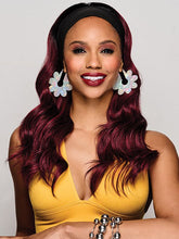 20" Wavy Waves Headband Wig | Synthetic Hairpiece