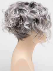 STERLING SHADOW | Medium Salt-and-Pepper Grey with Darker Brown Roots