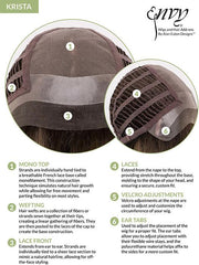 Krista | Human Hair / Synthetic Blend Lace Front Wig (Mono Top)