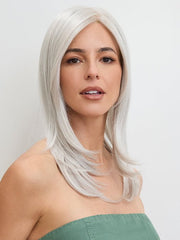 Long TP Mono LG | Synthetic Hair Topper (Mono Top)