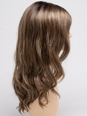 HONEY BREEZE | A blend of Cool, Honey Blonde and Multi-Dimensional Medium Brown with Darker Brown Roots