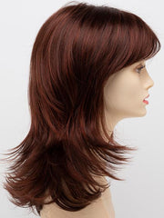 DARK RED | Auburn with Brighter Red highlights