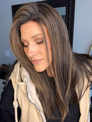 Veronica | Human Hair/ Synthetic Blend Wig (Mono Top)