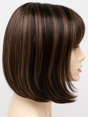 AMARETTO CREAM | Dark Brown roots with overall Medium Brown base with Honey Blonde highlights