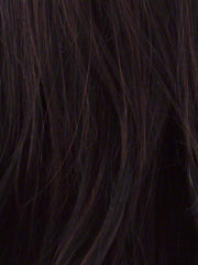 R435S GLAZED BLACK CHERRY | Midnight Brown with Burgundy highlights
