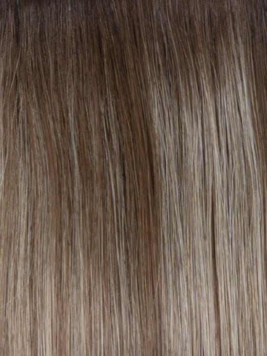 RH17/101SS SHADED SUGARED TEA | Honey Blonde with creamy blonde highlights from dark roots to ends