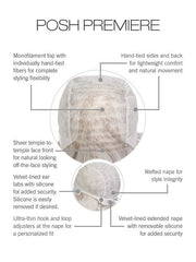 Posh Premiere | Synthetic Lace Front Wig (Hand-Tied)