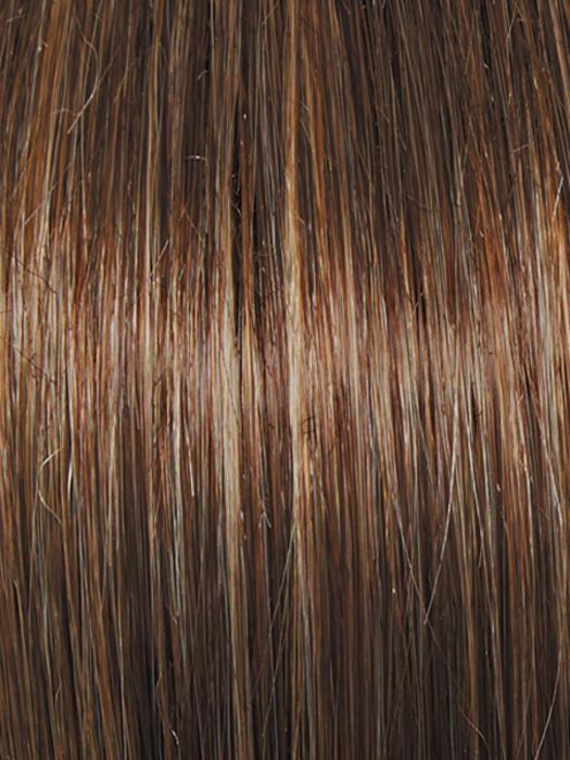R8/25 GOLDEN WALNUT | Rich Medium Brown Evenly Blended with Medium Golden Blonde