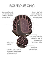 Boutique Chic | Synthetic Lace Front Wig (Mono Part)