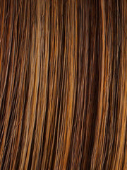 R3025S+ GLAZED CINNAMON | Medium Reddish Brown With Ginger Highlights On Top