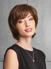 Top It Off With Fringe | Synthetic Hair Topper (Mono Crown)