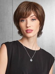 Top It Off With Fringe | Synthetic Hair Topper (Mono Crown)