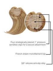 Indulgence | Remy Human Hair Topper (Hand-Tied Mono Top)