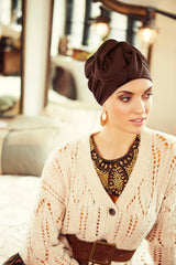 Sapphire Boho Turban Set