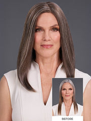 14" Top Form Lace | Remy Human Hair Topper (Full Mono)