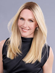 Top Trend Lace Straight 18" | Synthetic Lace Front Hair Topper (Mono Top)