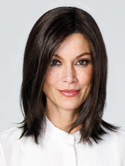 Top Coverage 12" | Lace Front Synthetic Hair Topper (Mono Top)