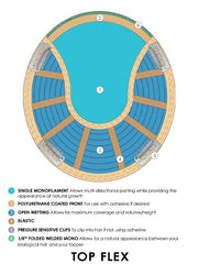 Top Flex 12" | Remy Human Hair Topper (Mono Top)