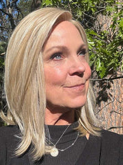 Lisa | Human Hair/Synthetic Hair Blend Lace Front Wig (Mono Top)