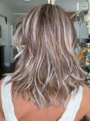 Dazzling Wavez | Synthetic Lace Front Wig (Mono Part)