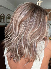 Dazzling Wavez | Synthetic Lace Front Wig (Mono Part)