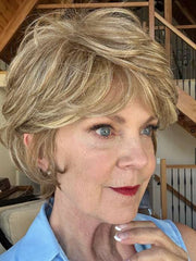 Aubrey | Human Hair/ Synthetic Wig (Hand-Tied)