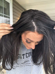 easiPart HD 18" | HF Synthetic Hair Topper (Mono Top)