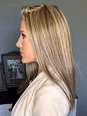 Veronica | Human Hair/ Synthetic Blend Wig (Mono Top)