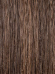 CHOCOLATE ROOTED 830.6 | Medium Brown Blended with Light Auburn, and Dark Brown Blend with Shaded Roots