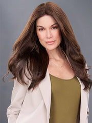 easiPart Medium 18" | Remy Human Hair Topper (Mono Top)