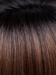 CINNAMON TOFFEE | Neutral to Warm Light Brown with Dark Brown Roots